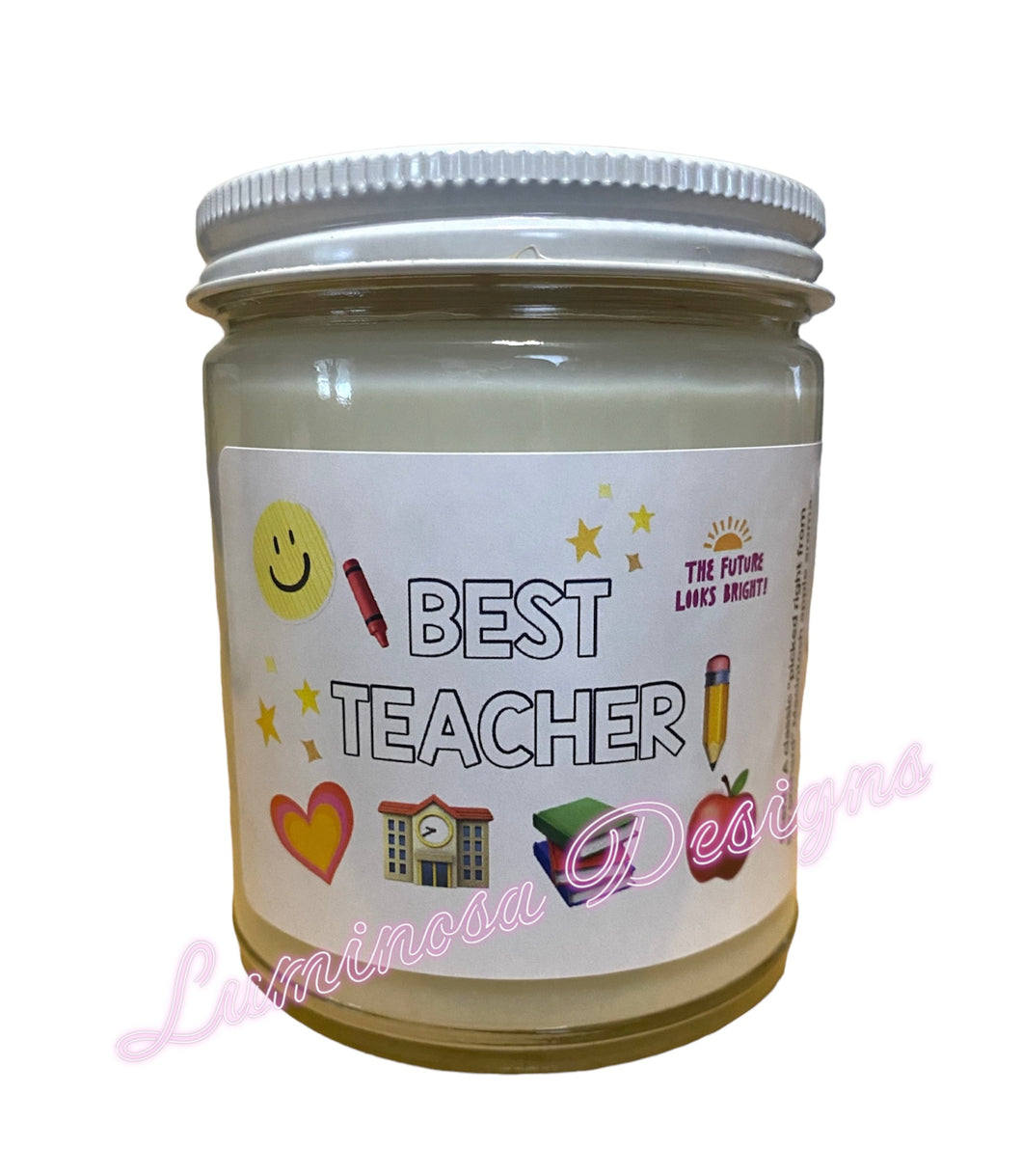 BEST TEACHER CANDLE