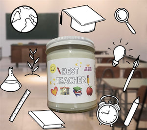 BEST TEACHER CANDLE