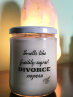 Smells like freshly signed DIVORCE papers